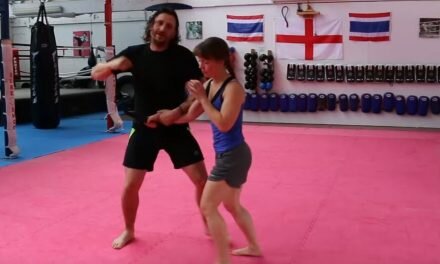 Defense against a straight stab tutorial