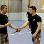 What is the fastest way to disarm a knife